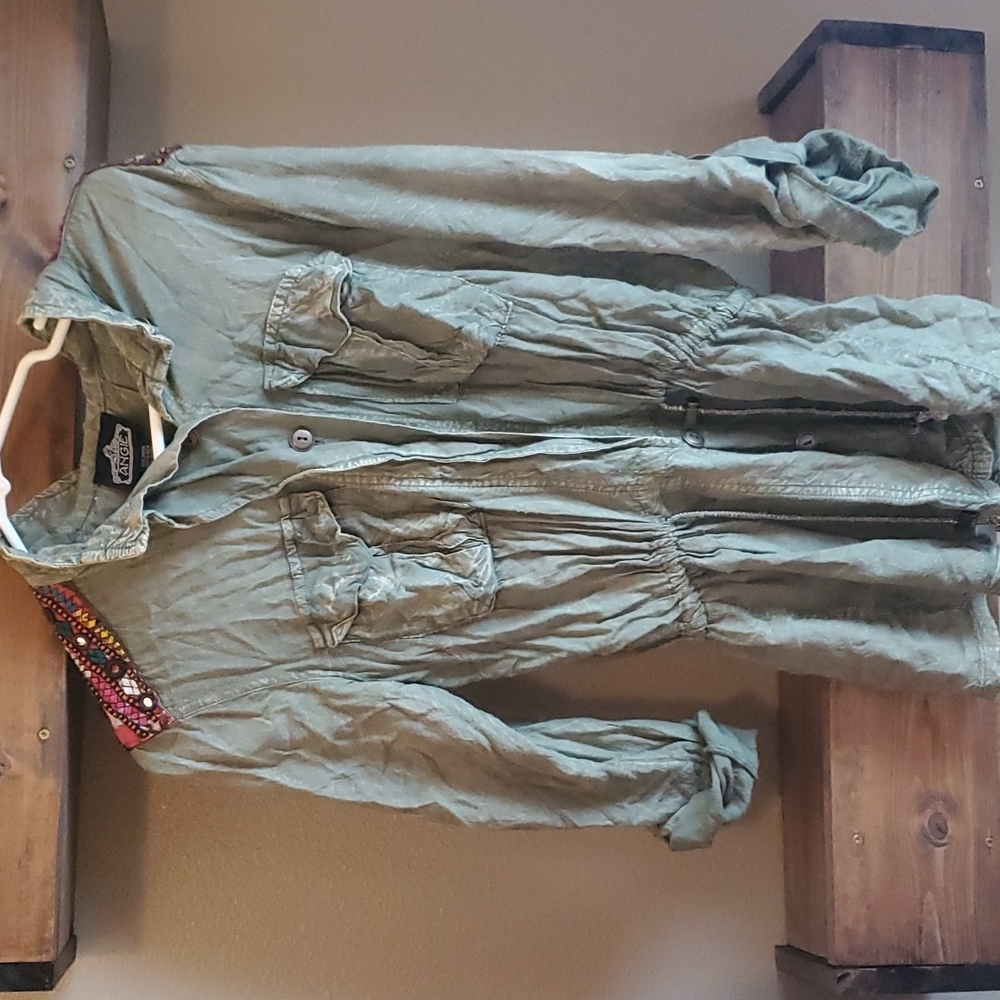 Olive green jacket